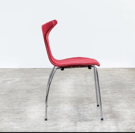 Image 1 of 5X Dolphin -Bjarke Nielsen Dining Chairs For Dan-Form