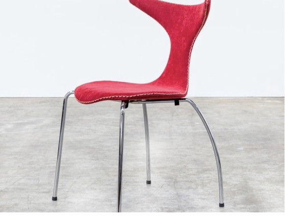 Image 1 of 5X Dolphin -Bjarke Nielsen Dining Chairs For Dan-Form