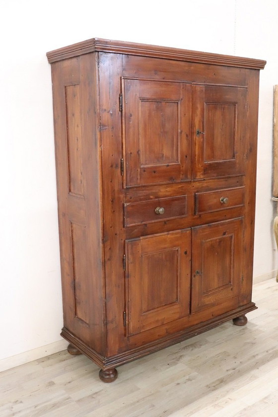 Image 1 of Antique Wooden Cabinet 