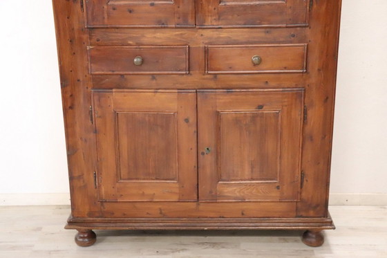 Image 1 of Antique Wooden Cabinet 