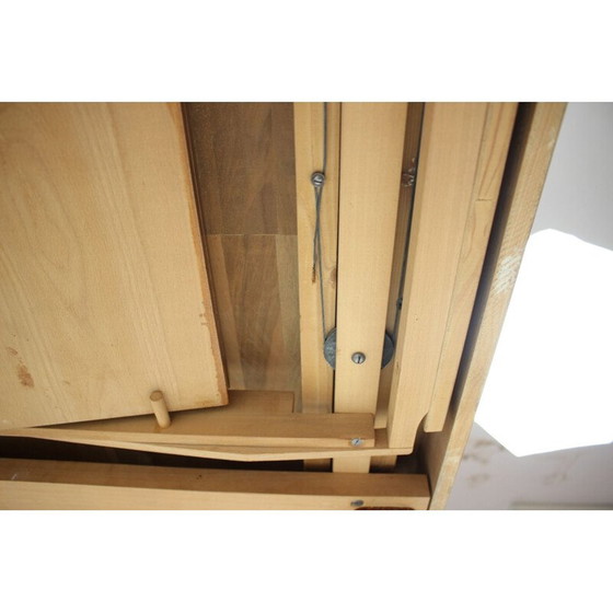 Image 1 of Mid-century extendable dining table by Jindřich Halabala for UP Závody, Czechoslovakia 1957