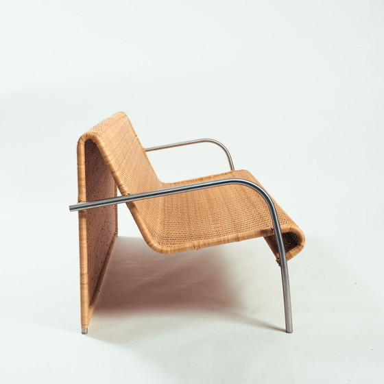 Image 1 of Rotan Pitriet Stoelen En Bank, Loungeset, 1990S