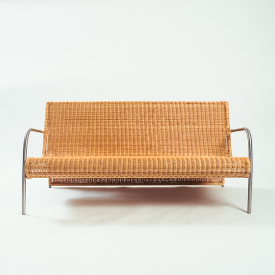 Image 1 of Rotan Pitriet Stoelen En Bank, Loungeset, 1990S