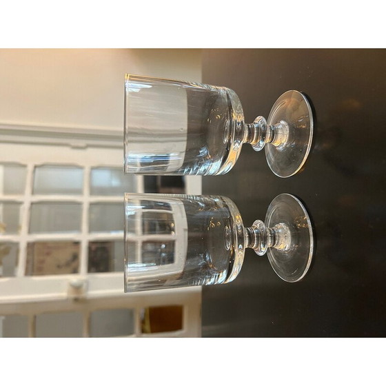 Image 1 of Set di 9 bicchieri vintage con stelo, 1950