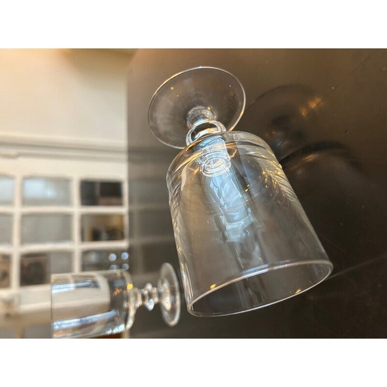 Image 1 of Set di 9 bicchieri vintage con stelo, 1950