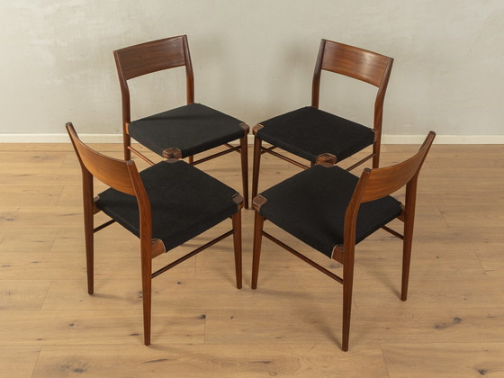 Image 1 of  Chaises de salle à manger 1950S, Georg Leowald pour Wilkhahn