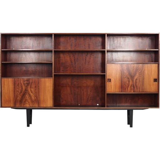 Rosewood bookcase, Danish design, 1970s, production: Farsø Møbelfabrik