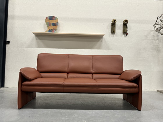 Image 1 of Leolux Catalpa 3 Seater Sofa Senso Rust Leather