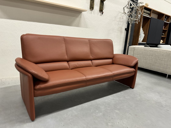 Image 1 of Leolux Catalpa 3 Seater Sofa Senso Rust Leather