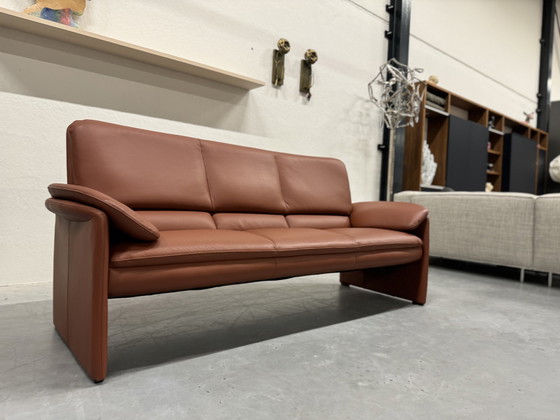 Image 1 of Leolux Catalpa 3 Seater Sofa Senso Rust Leather