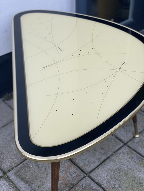 Image 1 of Kidney Shaped Atomic Space Age by ILSE Mobel salon table