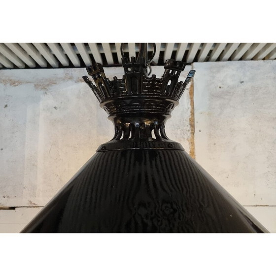 Image 1 of Vintage “Rue de la Paix” wrought iron lantern