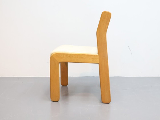 Image 1 of Set of 4 vintage oak chairs Denmark