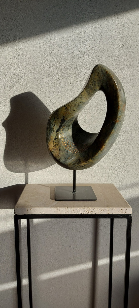 Image 1 of Marion de Goey - Serpentine sculpture