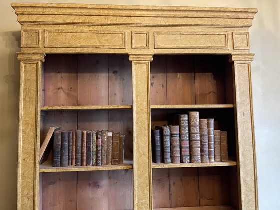 Image 1 of Bookcase Library cabinet Museum cabinet French 220 Cm.