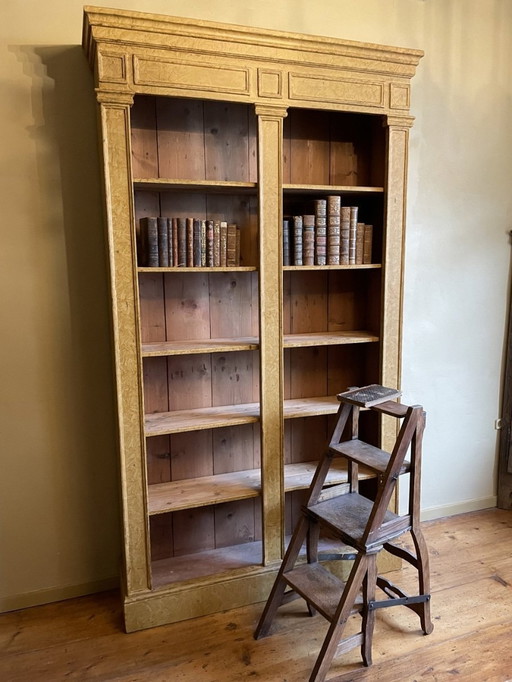 Bookcase Library cabinet Museum cabinet French 220 Cm.