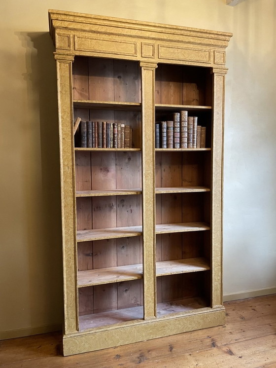 Image 1 of Bookcase Library cabinet Museum cabinet French 220 Cm.