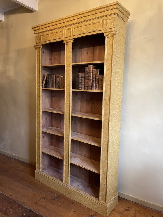 Image 1 of Bookcase Library cabinet Museum cabinet French 220 Cm.