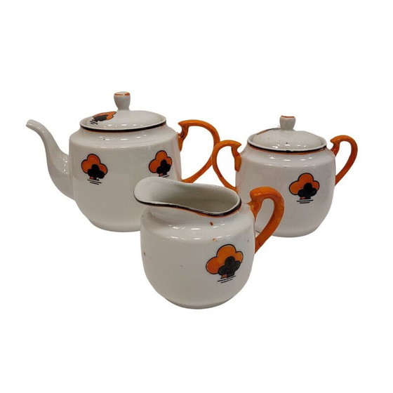 Image 1 of Vintage Japanese porcelain tea set