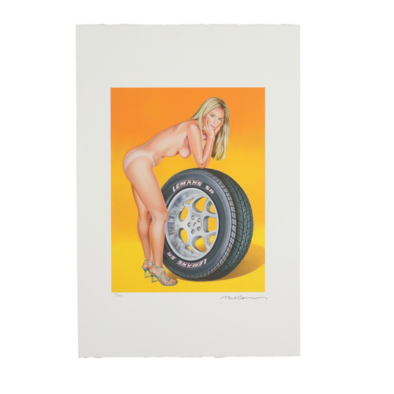 Image 1 of Offset Lithograph To Mel Ramos Tyra Tyre 50/500