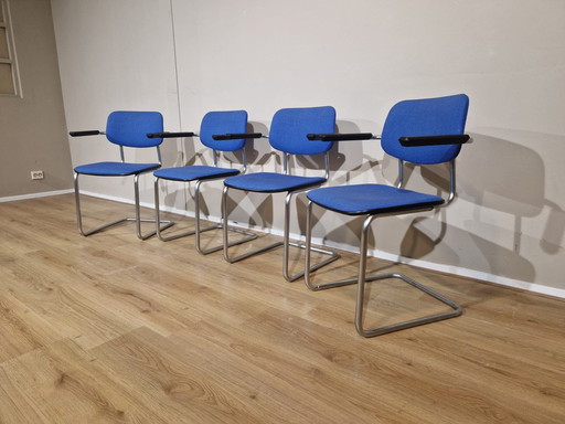 4X Gispen 1125 Cirrus Chairs