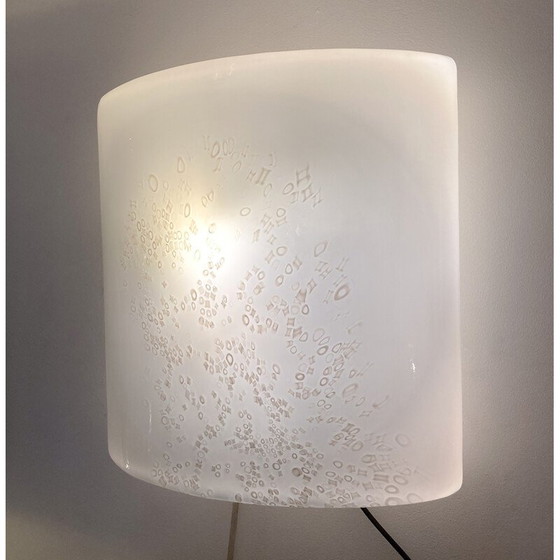 Image 1 of Vintage wall lamp by Rosanna Toso for Leucose, Italy 1972
