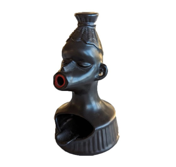 Image 1 of Vintage Africanist ashtray - 1950