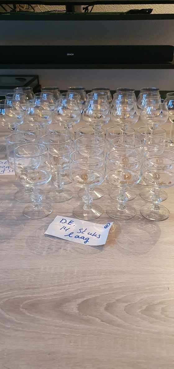 Image 1 of 108 X Irish Coffee Crystal Glasses