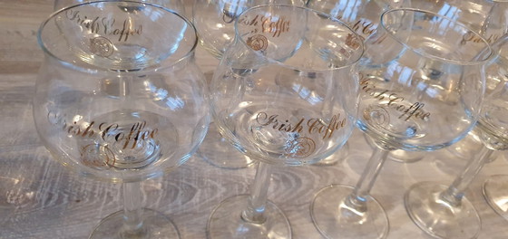 Image 1 of 108 X Irish Coffee Crystal Glasses