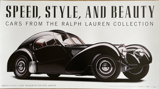 Image 1 of Michael Furman, Vitesse, style et beauté : Cars from the Ralph Lauren Collection, Copyright Michael Furman, ...