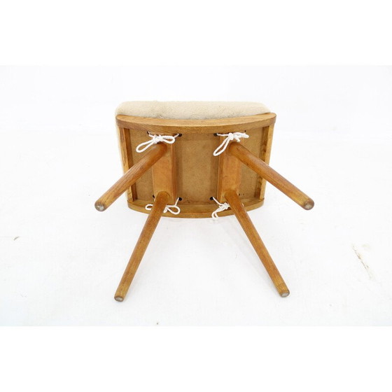 Image 1 of Pair of vintage ash stools, Czechoslovakia 1960