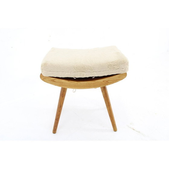 Image 1 of Pair of vintage ash stools, Czechoslovakia 1960