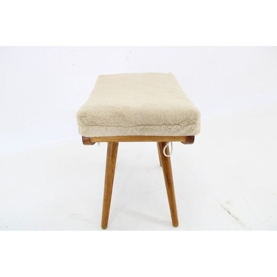 Image 1 of Pair of vintage ash stools, Czechoslovakia 1960