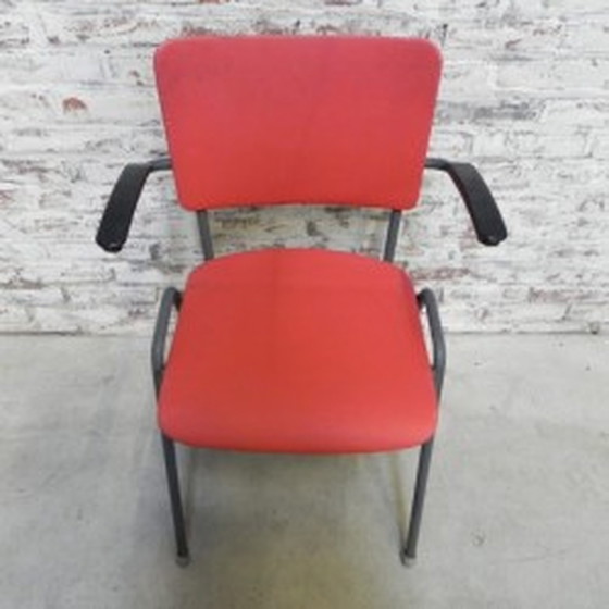 Image 1 of 4x Dining table chairs with armrests 