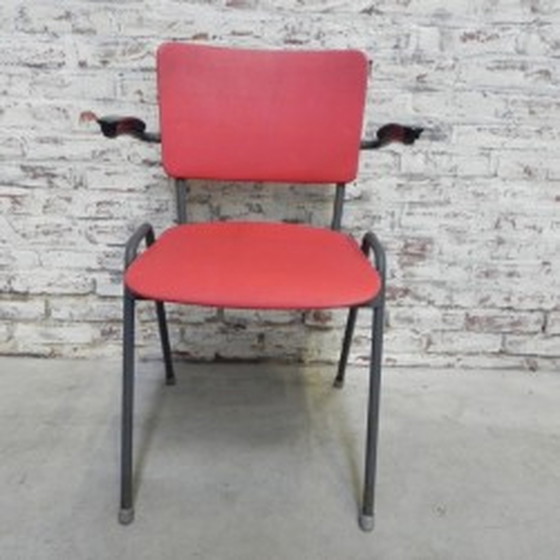 Image 1 of 4x Dining table chairs with armrests 