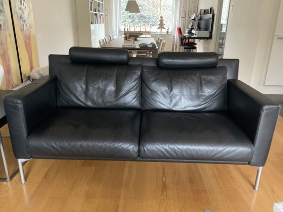 Image 1 of 2 Leather Sofas (Walter Knoll) And A Side Table (Wittmann)