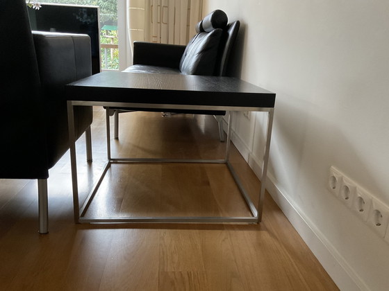 Image 1 of 2 Leather Sofas (Walter Knoll) And A Side Table (Wittmann)