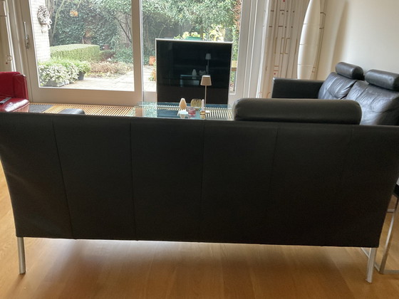 Image 1 of 2 Leather Sofas (Walter Knoll) And A Side Table (Wittmann)