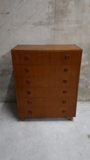 Vintage Danish chest of drawers shoe cabinet