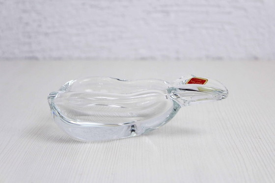 Image 1 of Pear Vannes le Châtel crystal ashtray or empty pocket