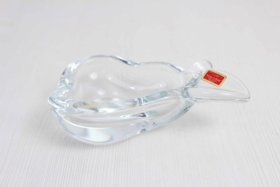 Image 1 of Pear Vannes le Châtel crystal ashtray or empty pocket