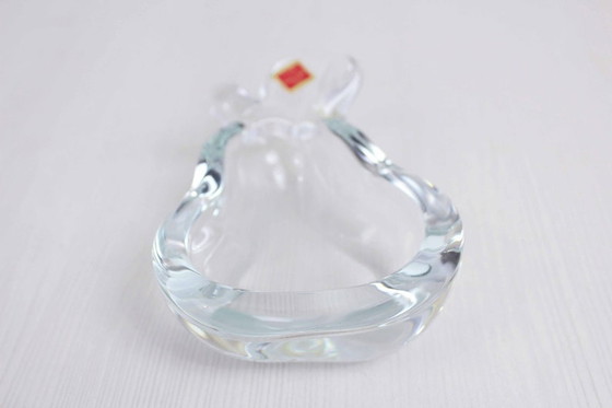 Image 1 of Pear Vannes le Châtel crystal ashtray or empty pocket