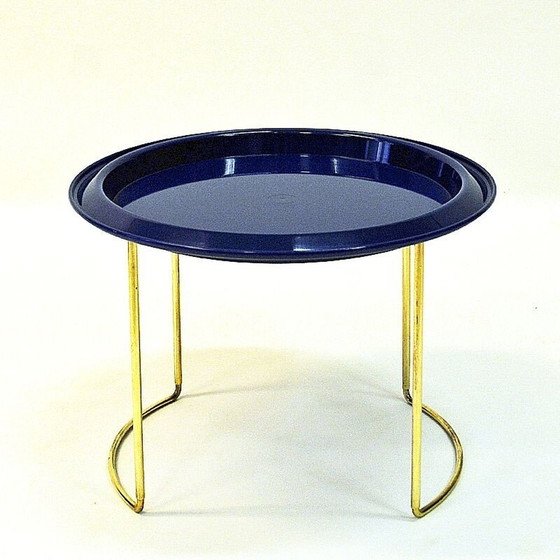 Image 1 of Vintage round table by Hermann Bongard, Norwegian 1960s