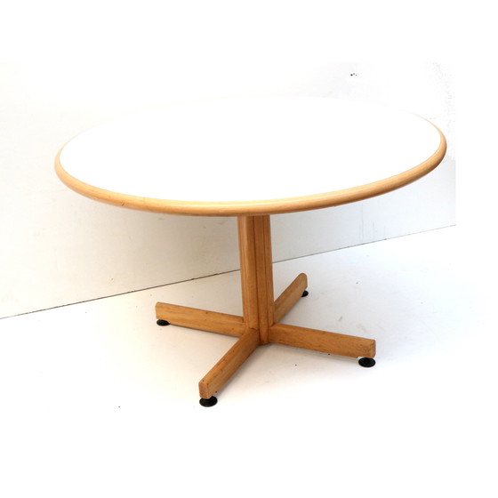 Image 1 of Table de salle à manger ronde vintage par Bruno Rey pour Kusch and Co des années 1970