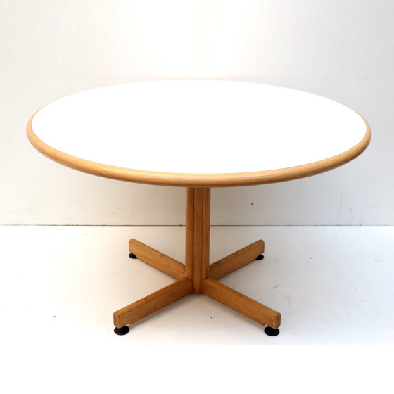 Image 1 of Table de salle à manger ronde vintage par Bruno Rey pour Kusch and Co des années 1970