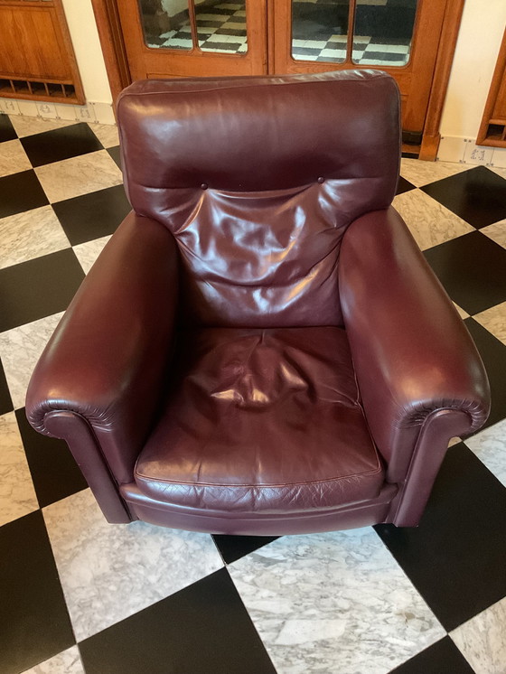 Image 1 of Poltrona Frau Armchair In Red Brown