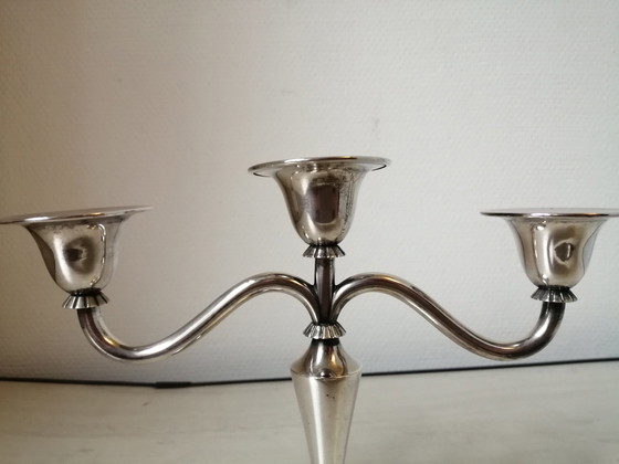 Image 1 of Silver-plated candlestick Keltum Pleet