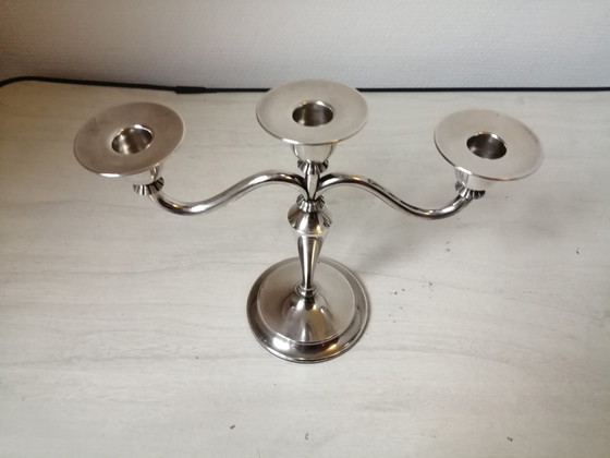 Image 1 of Silver-plated candlestick Keltum Pleet