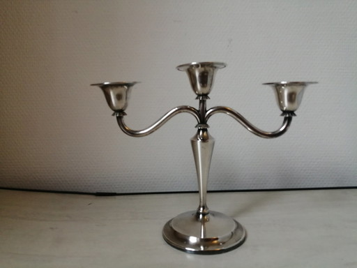 Silver-plated candlestick Keltum Pleet