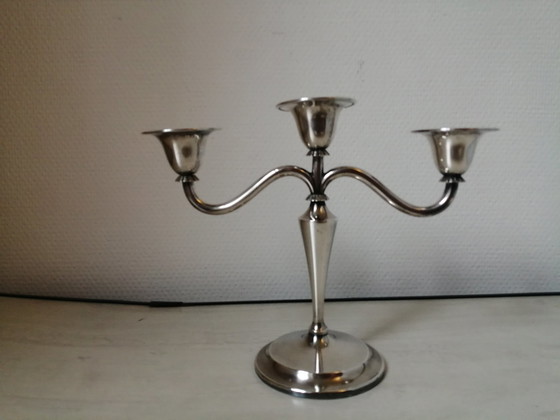 Image 1 of Silver-plated candlestick Keltum Pleet